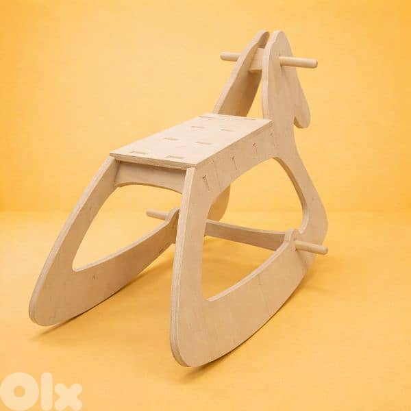 Modern plywood horse 2