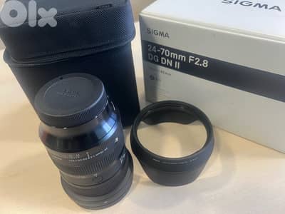 Sigma 24-70mm DG DN II f/2.8 Art Lens For Sony