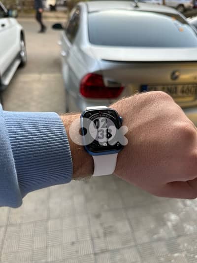 apple watch serie 7 45mm super ndifi batterie health 87%