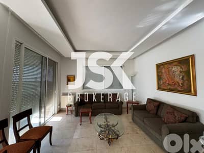 L20668 - Spacious Furnished Apartment For Rent in Mar Roukoz
