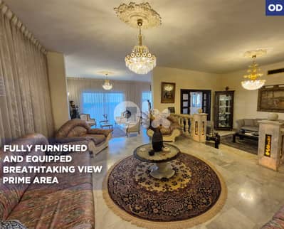 JANITOR 24/7/3 Balconies/Naccache/نقاش/ indoor parking/REF#OD133887 !