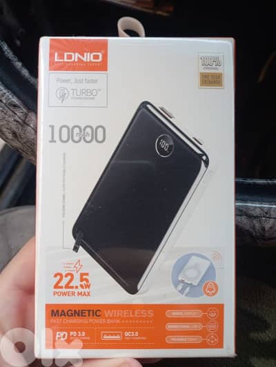 magnetic wireless power bank