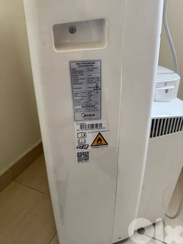 Hisense - portable AC 12,000 BTU 3