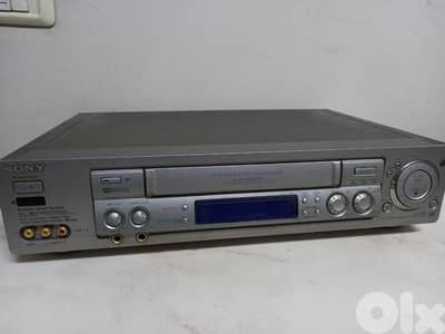Sony SLV-ED100 VCR VHS player Features Hi-Fi stereo sound & 6 heads
