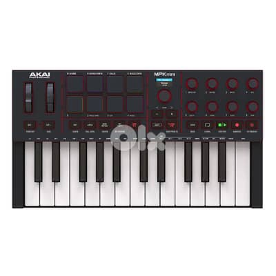 Akai Professional MPK Mini IV MIDI Keyboard Controller - Black