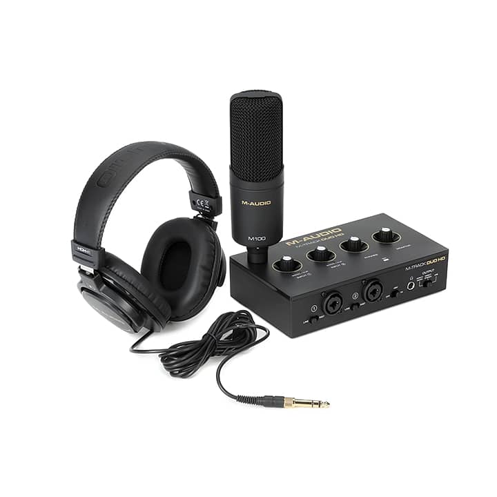 M-Audio M-Track Duo HD Producer Pack - USB-C Audio Interface 1