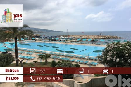 Batroun 57m2 | Luxury Resort | Furnished | sea View | PA |