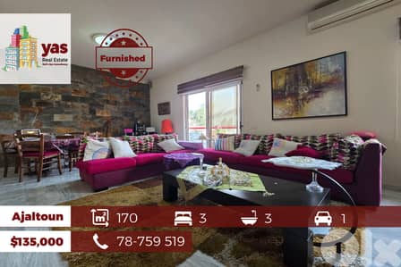 Ajaltoun 170m2 | Fully Furnished | Mint Condition | Catch | DA |