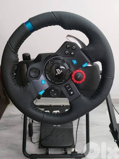 Logitech g29 steering wheel + stand