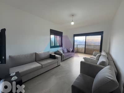 Furnished 2 bedroom apartment+open view 4sale in Aanaya - شقة في عنايا