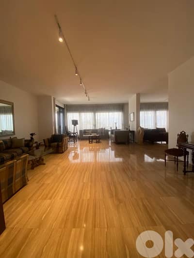 350 sqm fully furnished apartment for rent rabieh maten