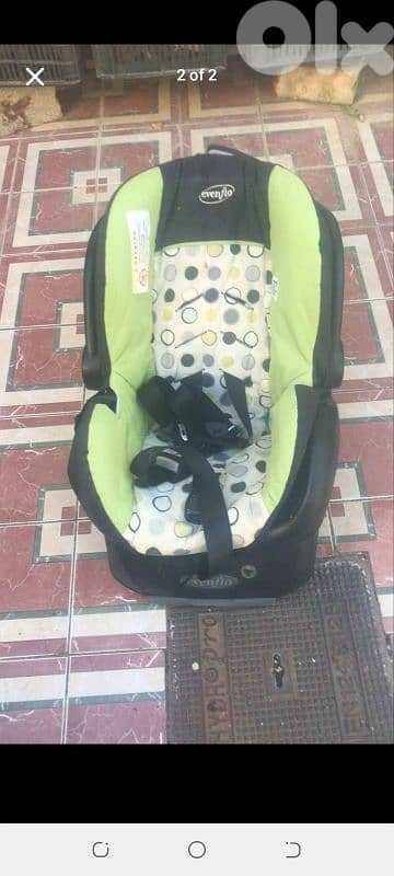 stroller and carseat evenflow