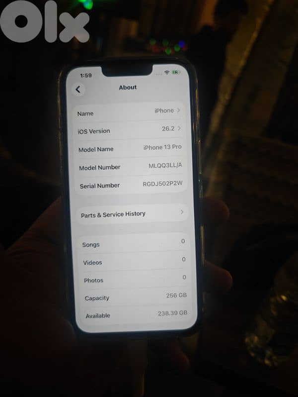 iphone 13 pro 256GB 5