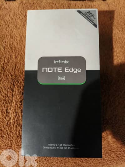Infinix Note Edge 5g like new used 2days