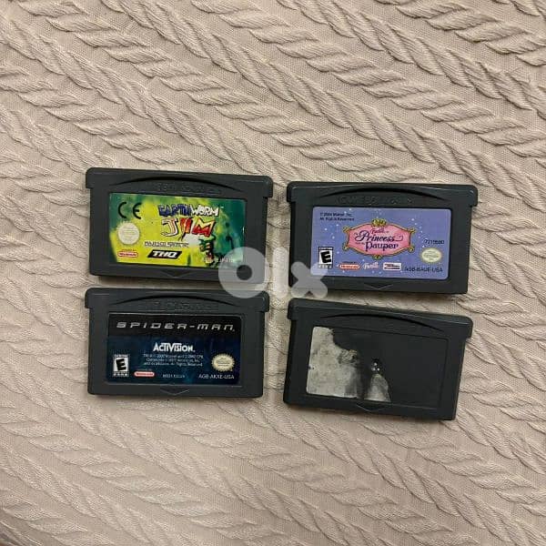 gameboy gba Nintendo cartridges 1