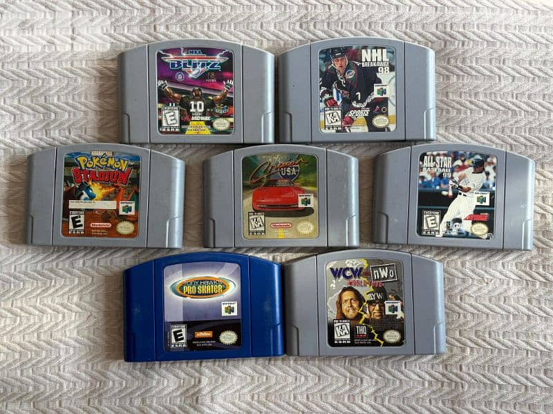 gameboy gba Nintendo cartridges 8