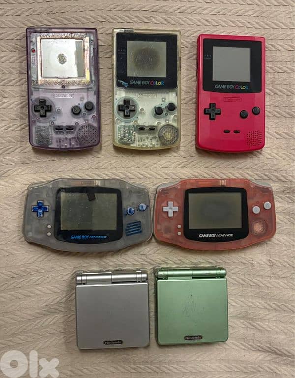 gameboy gba Nintendo cartridges 10
