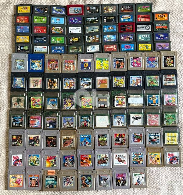gameboy gba Nintendo cartridges 14
