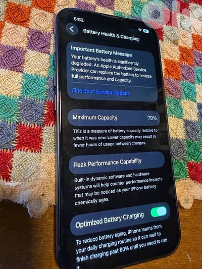 iphone 13 128G battery 78