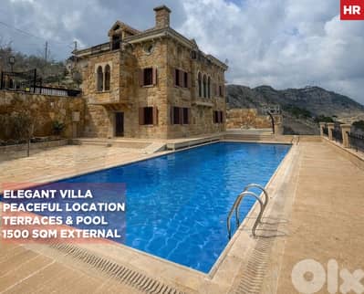 Balcony/Elevator/‎POOL/Maaser Beiteddine/معاصر بيت الدين/REF#HR133903.