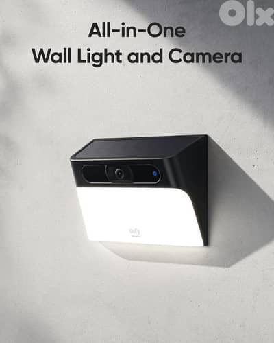eufy - Solar Wall Light Cam S120