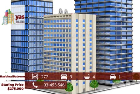 Batroun/Basbina 190m2 | 277m2 | Prime Location | View | RMK