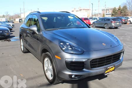 2018 Porsche Cayenne Platinum Edition