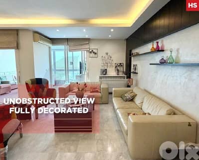 Unobstructed View Located in a beautiful Dik El Mehdi  REF#HS132154