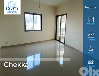 140 SQM Apartment For Rent In Chekka شقة للإيجار #CM231124