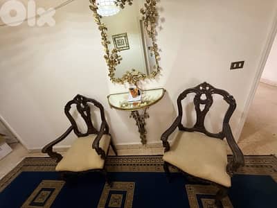 كراسي ارتيزانا خشب حفر