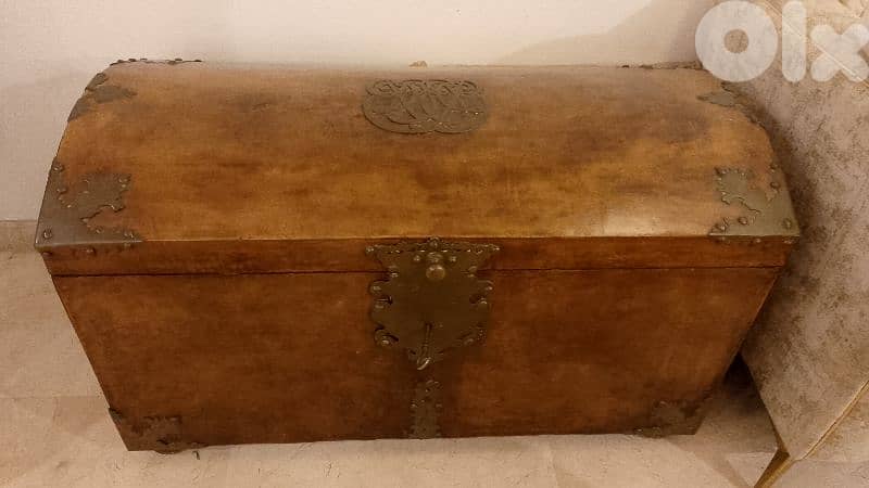 antique walnut chest + daggers + n7as 3