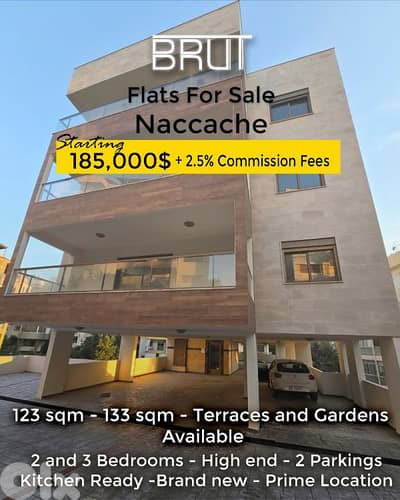 deluxe Apartments for sale in Naccache Metn - Brand new