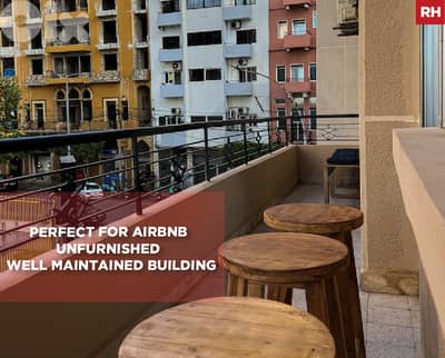 Perfect for airbnb , Unfurnished , Gemmayze/الجميزة REF#RH133940