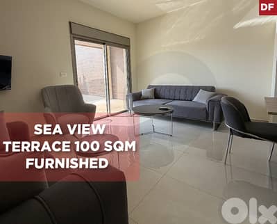 parking, sea view, terrace, Furnished , Dbaye/ضبية REF#DF133945