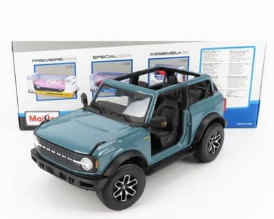 Ford Bronco Badlands 2021 diecast car model 1;18