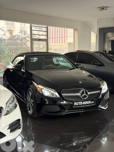 MERCEDES C 300 2017 !!! CABRIO - CLEAN CARFAX