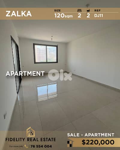 Apartment for sale in Zalka DJ11 شقة للبيع في زلقا