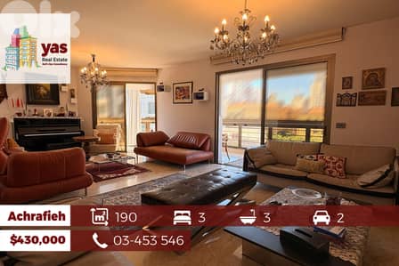 Achrafieh 190m2 | Decorated | Excellent Condition | Well Lighted | OH