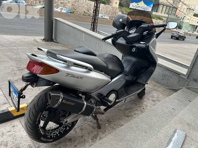 tmax 2005 full malossi kit and akrapovic full system 2