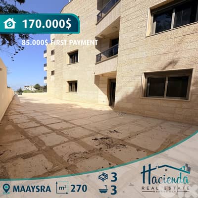 Apartment With Terrace For Sale In Maaysra
