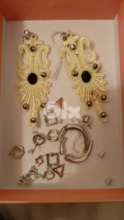 collection of earrings