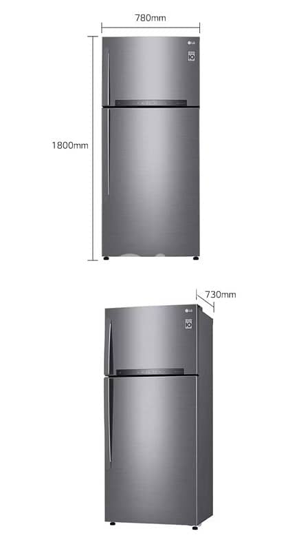LG refrigerator GNM-732HLI 25 FT smartThinQ 7