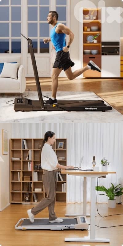 MotionX Pro 2-in-1 Under Desk Walking Pad Treadmill 3