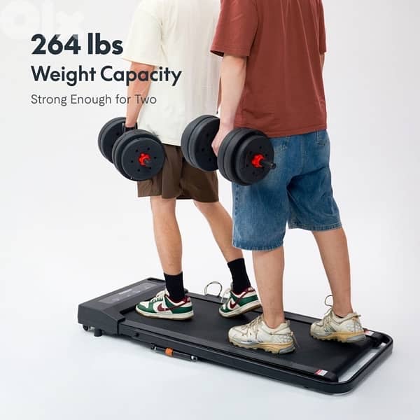 MotionX Pro 2-in-1 Under Desk Walking Pad Treadmill 5