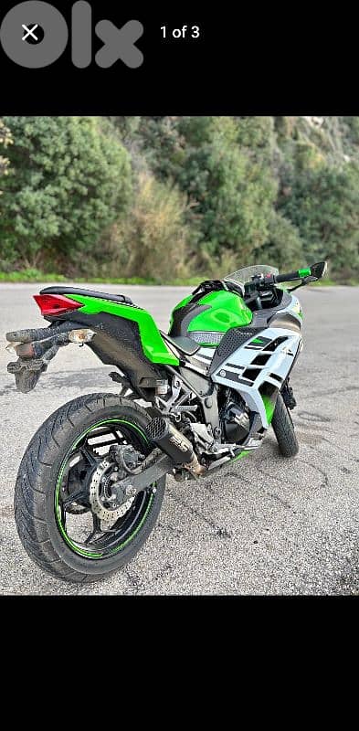 kawazaki ninja 300 model 20l6 2