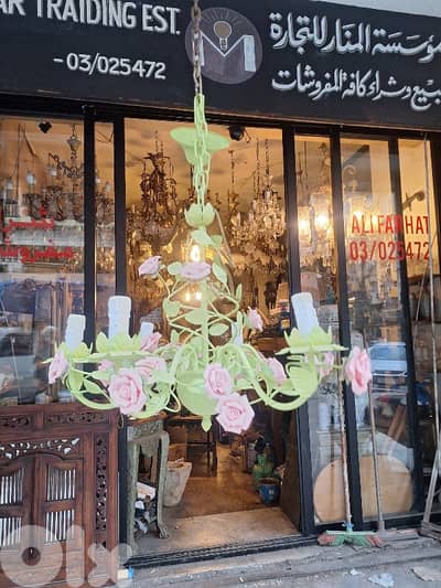 ثرية فيرفورجي مميز ايطالي انتيك شغل فني يدوي