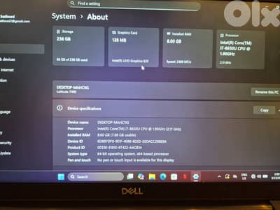 dell laptop used like new