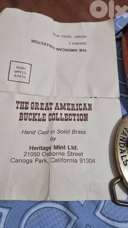 ​ Rare 1983 Collector’s Idaho Brass Belt Buckle – Limited Edition 2