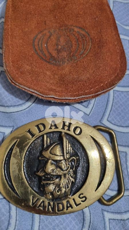 ​ Rare 1983 Collector’s Idaho Brass Belt Buckle – Limited Edition 3