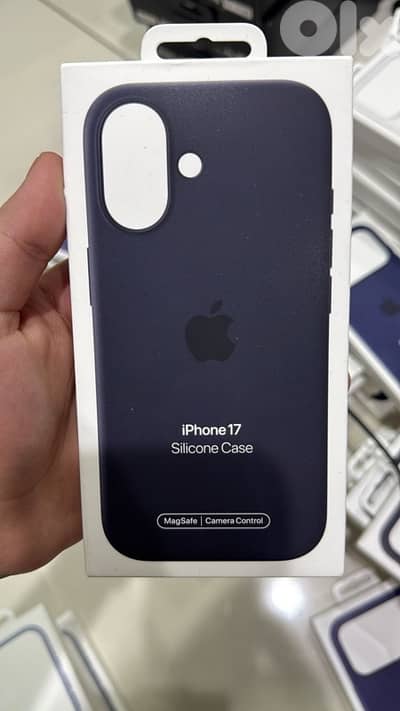 Apple Silicone Case magsafe Iphone 17 Black